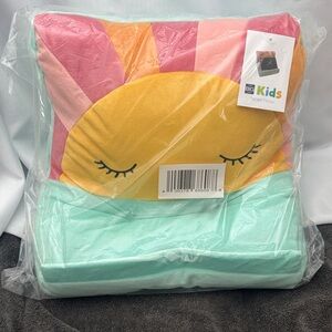 The Big One Kids Tablet Pillow - Pink, Yellow, Mint